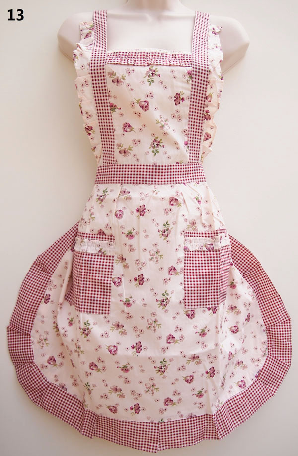 13 Daisy Rosy Country Style Apron