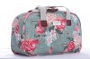 Antique Flowers Oilcloth Holiday Bag