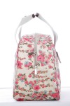 Cherry Blossom Oilcloth Holiday Weekender