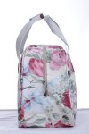 Dreamy Flowers Overnight Oilcloth Holiday Bag