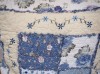 18"x18" Blue Embroidered Patchwork Cushion Cover
