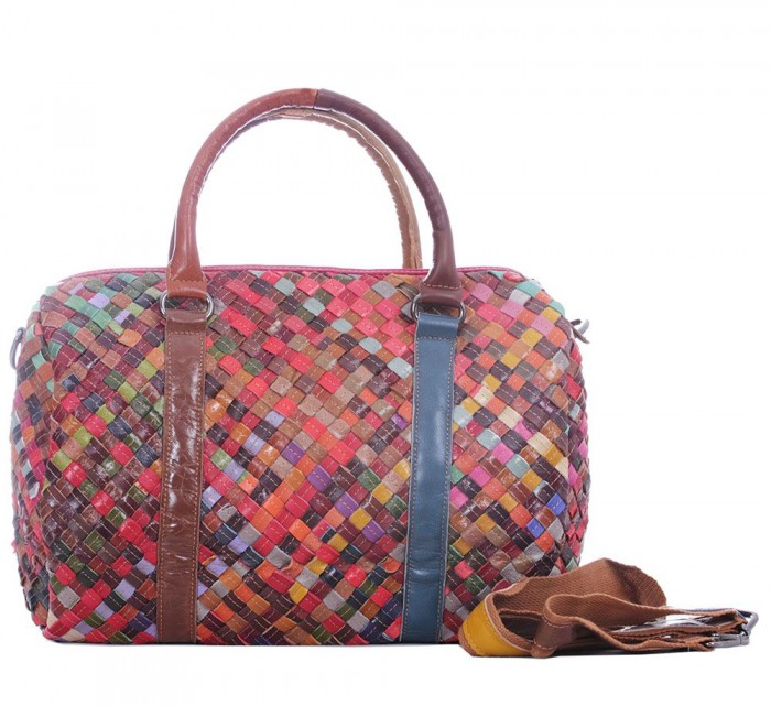 Woven_Leather_Large_Bowling_Bag