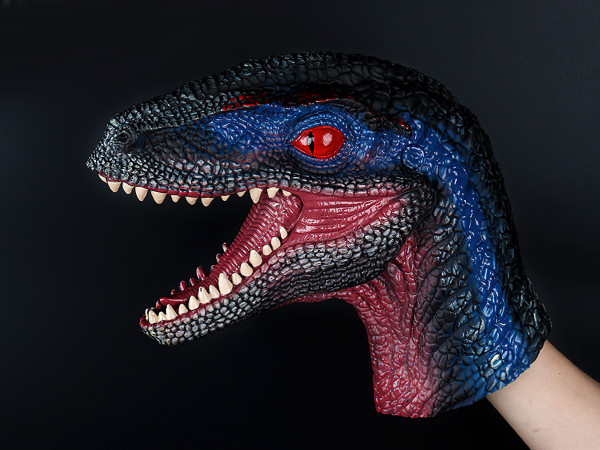 Velociraptor puppet