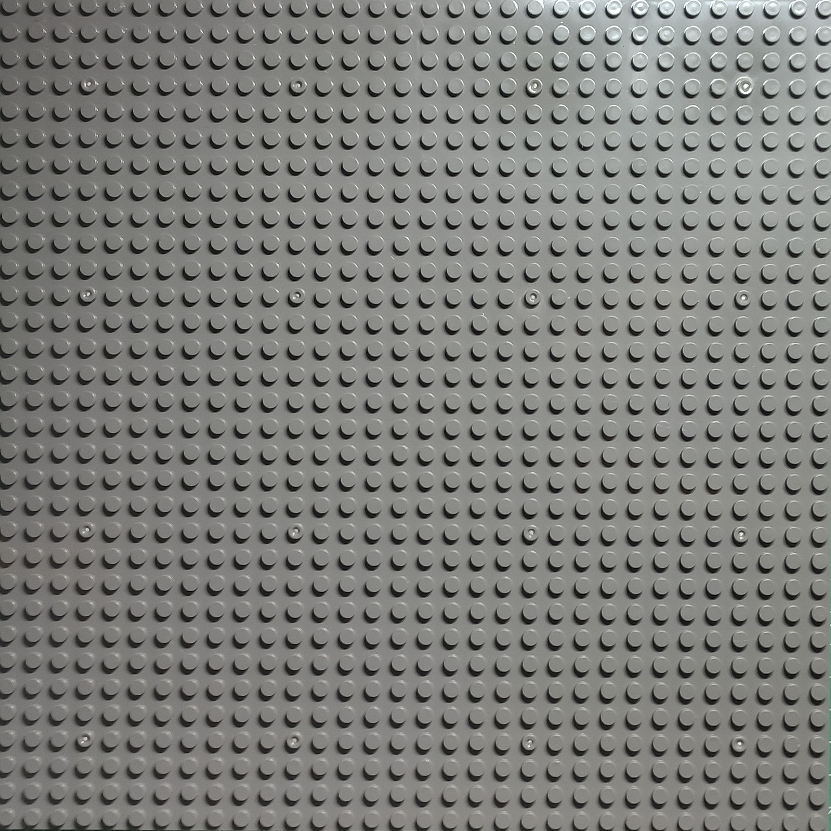 Classic Baseplates, 10"x10" Dark Grey Compatible with LEGO