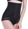 High Waist Double Tummy Control Slimming Body Shaper Knickers Black