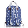 Navy blue spot Waterproof Lightweight Laptop Backpack