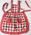 14 Christmas Star Check Apron