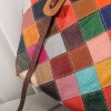 Tassel Patchwork Multicolour Leather Tote Large Bag