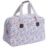 Cherry Blossom Oilcloth Holiday Travel Weekender