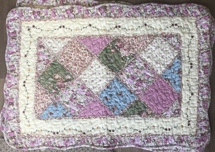 Pink_Floral_Patchwork_Non_Slip_Quilted_Cotton_Mat